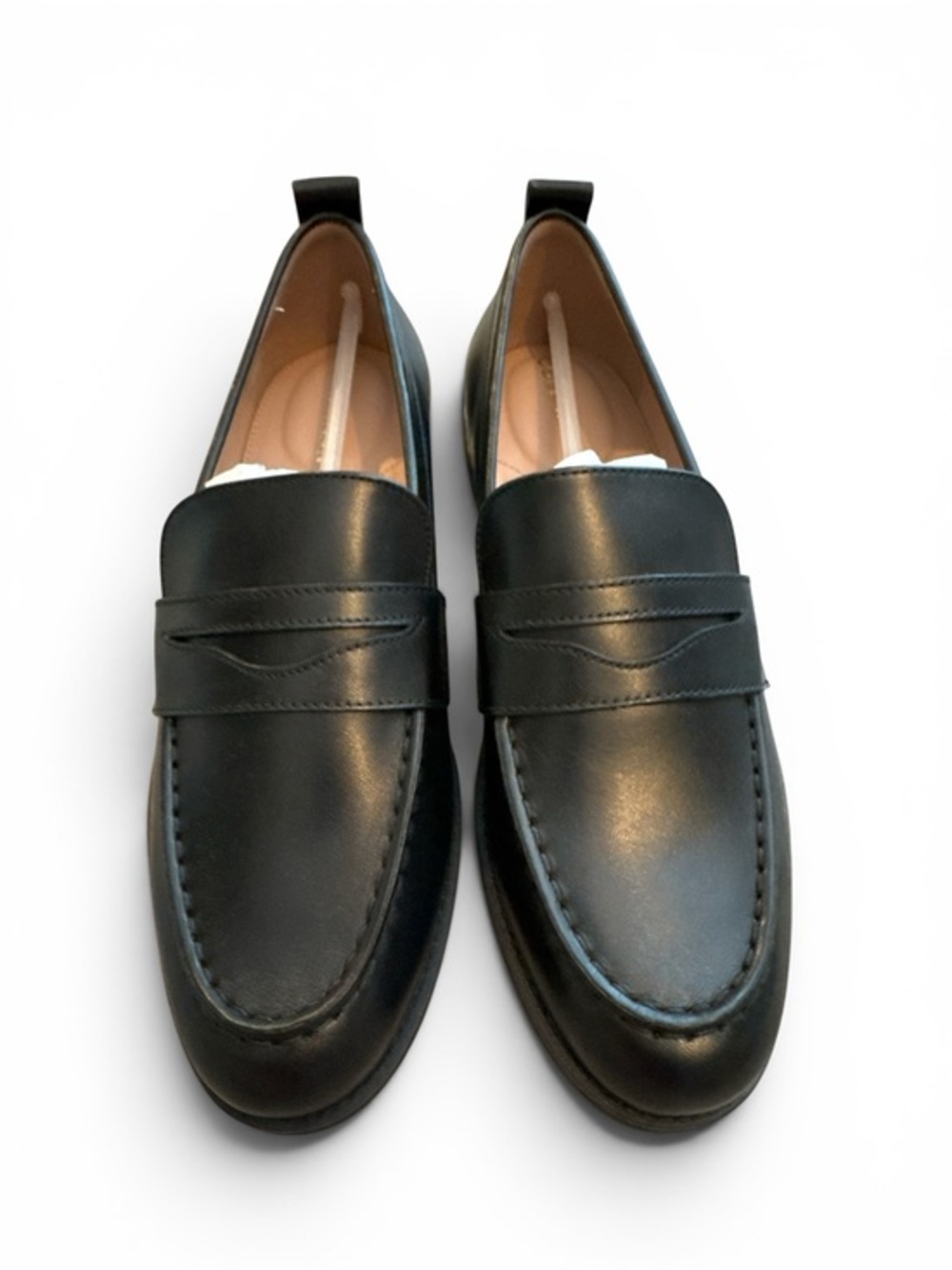 Cole Haan Grand.360 Stassi Penny Loafers Black Leather Women’s Size 6.5B NIB
